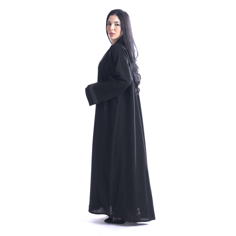 عباية قماش إنترنت بتصميم جاكار مشجر
