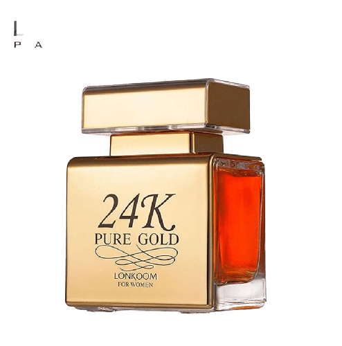 عطر 24K Pure Gold من لونكوم – لمسة ذهبية فاخرة (100 مل)
