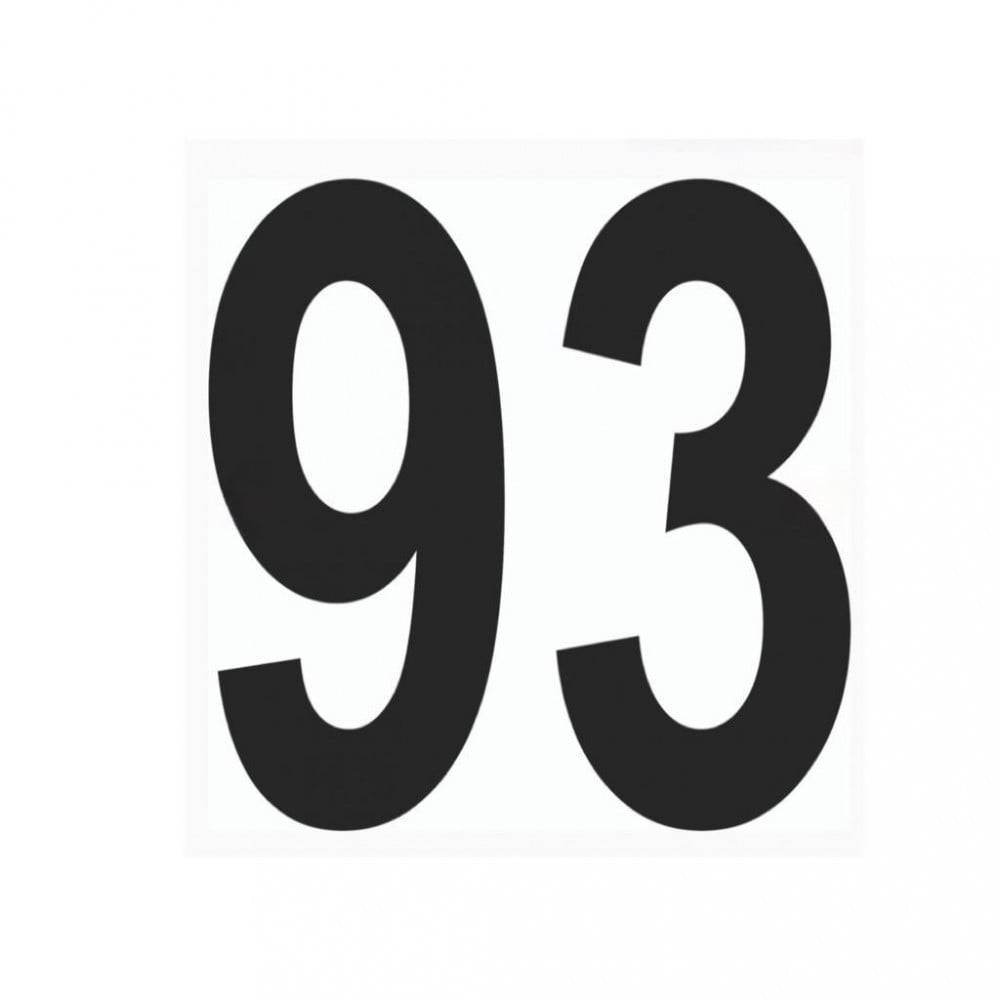 استكير 93 باب السيارة او الزجاج الامامي لون اسود