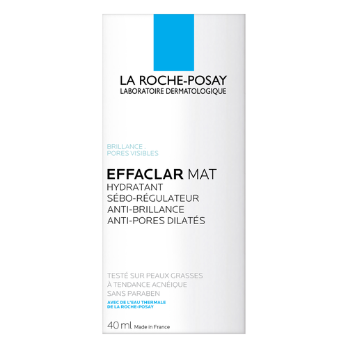 La Roche-Posay Effaclar Mat Mattifying Moisturizer for Oily Skin 40ml