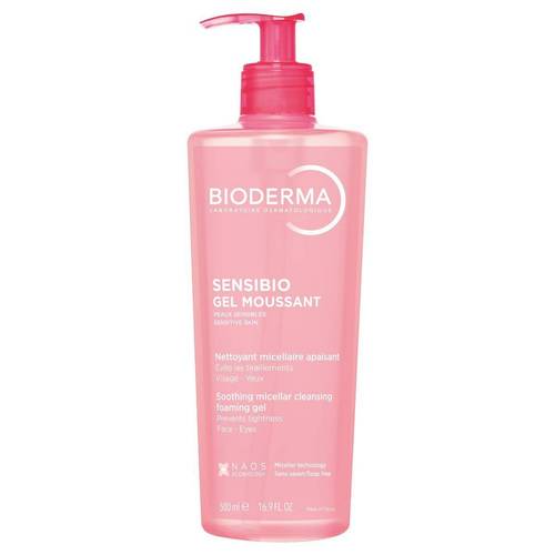 Bioderma Sensibio Gel Moussant Cleanser 500ml for Sensitive Skin