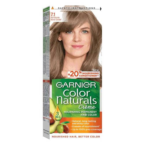 Garnier Natural Hair Color 7.1 Ash Blonde