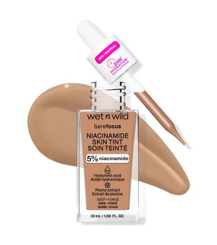 Wet n Wild Niacinamide Skin Tint Foundation Deep