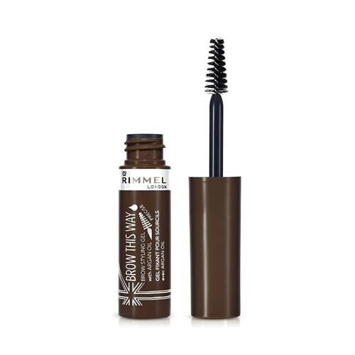 Rimmel Dark Brown Eyebrow Mascara with Argan Oil