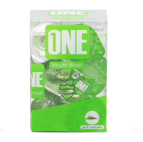 One Mouthwash 15ml Advanced Capsules Green Tea Flavor 20 Capsules