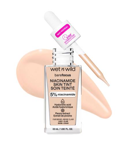 Wet n Wild Niacinamide Skin Tint Foundation Fair Beige