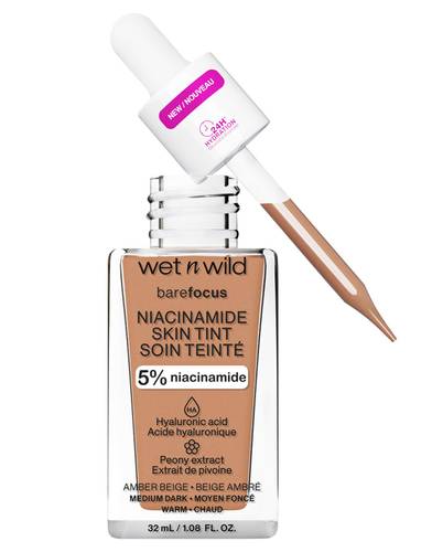 Wet n Wild Niacinamide Skin Tint Foundation Amber Beige