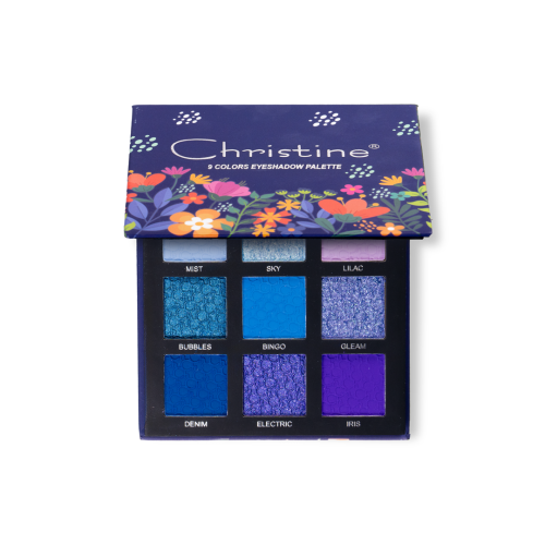 Christine Eyeshadow Palette D 9 Colors