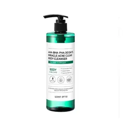 Some By Mi Miracle AHA BHA PHA 30 Days Body Wash 400g for Acne Treatment