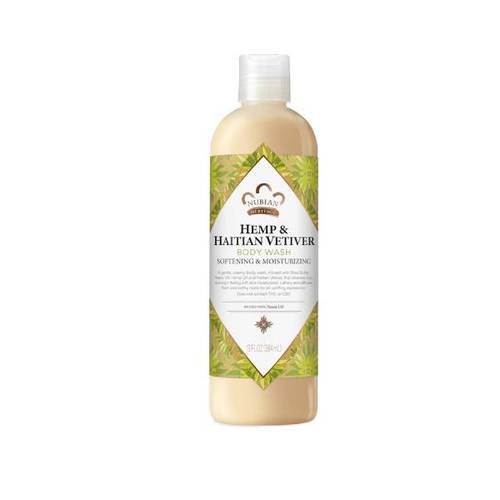 Nubian Heritage Indian Hemp & Haitian Vetiver Body Wash 384ml