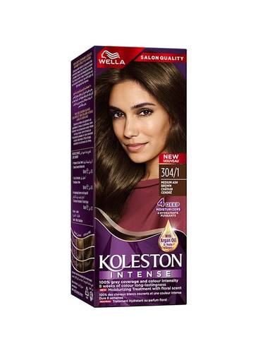 Coleston Hair Color 50ml Maxi 304/1 Medium Brown Grey