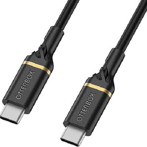 كيبل شحن أوتر بكس من TYPE-C الى TYPE-C بطول 3 متر - اسود