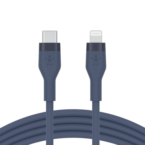 كيبل شحن ربل  بيلكن من TYPE-C إلى لايتنينق بطول 1 متر - أزرق