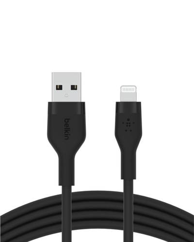 كيبل شحن بيلكن  USB-A الى لايتنينق ربل 1 متر - اسود