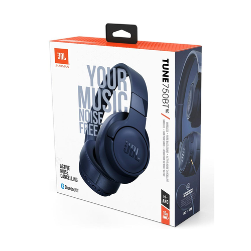 سماعه رأس لاسلكيه  JBL TUNE 750BT  - أسود