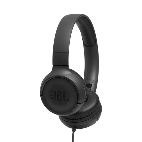 سماعه رأس  JBL TUNE 500 بمنفذ AUX  - أسود