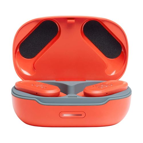 سماعات أذن لاسلكية jbl endurance peak ii - برتقالي