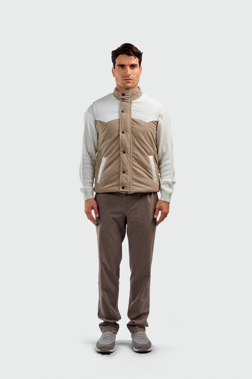 Beige Waterproof Vest - XXXL