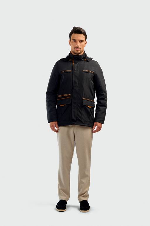 Black Waterproof Jacket - XXXL