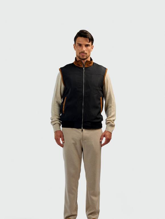 Black Waterproof Vest - XXXL