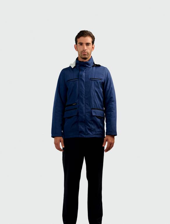 Navy Blue Waterproof Jacket - XXXL