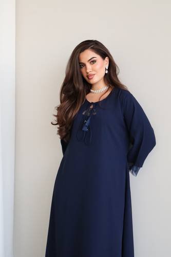 Navy blue dress