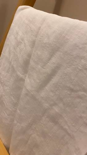 طرحه لينن لون ابيض