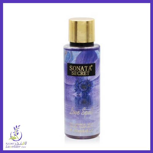 عطر الجسم لوف سبيل من سوناتا سيكريت - 250 مل