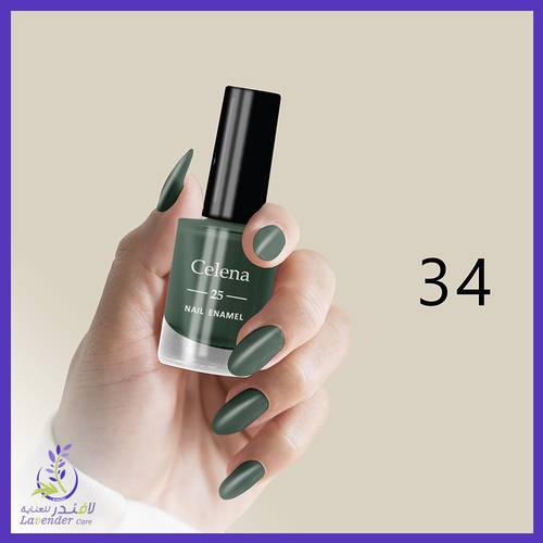 سيلينا 25 طلاء أظافر رقم 34