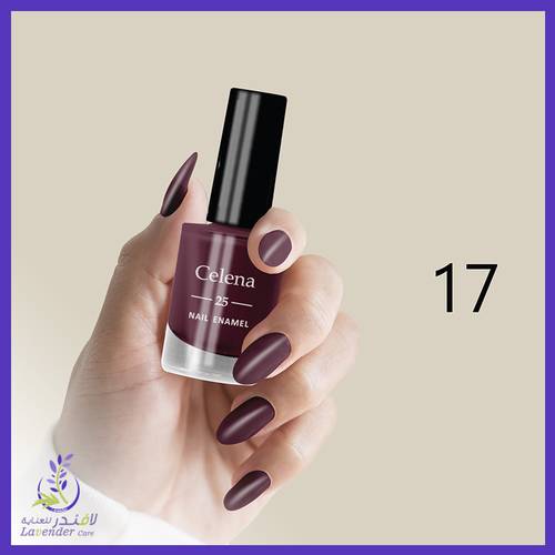 سيلينا 25 طلاء أظافر رقم 17