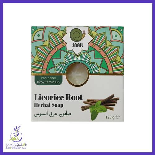 صابونة عرق السوس من سنايل 125 غم	