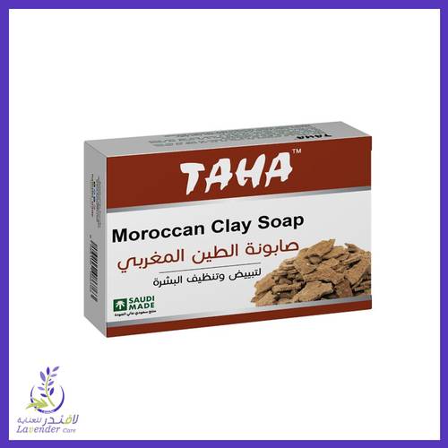 تاها صابونة الطين المغربي 125 غم