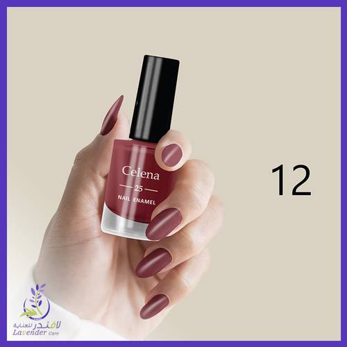 سيلينا 25 طلاء أظافر رقم 12