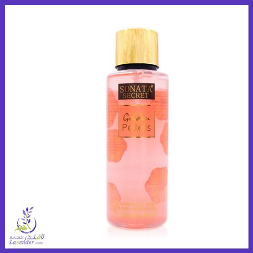 عطر الجسم جولدن بيتالز من سوناتا سيكريت - 250 مل