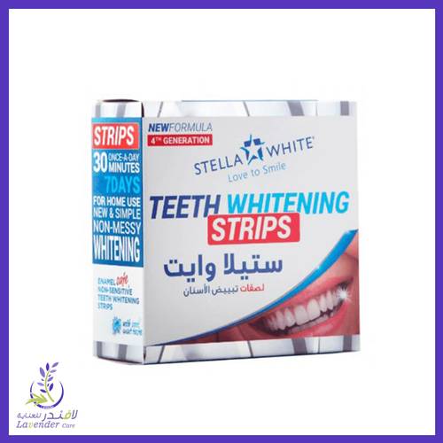 ستيلا وايت لاصقة اسنان 28قطعة