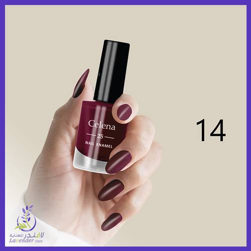سيلينا 25 طلاء أظافر رقم 14