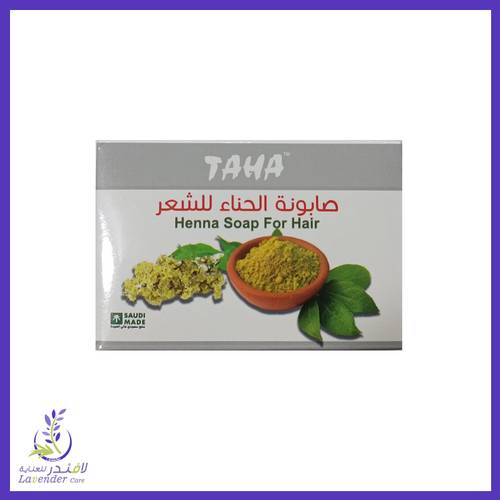تاها صابونة الحناء للشعر 125 غم	