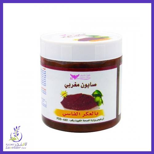 كويت شوب صابون مغربي بالعكر الفاسي 500 غم