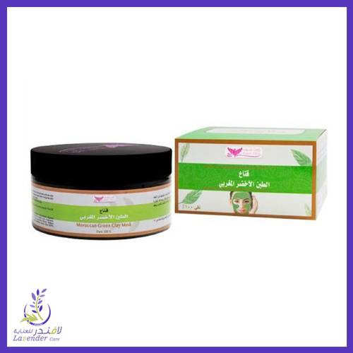 قناع الطين الاخضر المغربي من كويت شوب- 250 غم