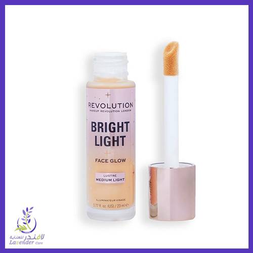 هايلايتر برايت لايت للوجه لاستر ميديوم لايت من ريفوليوشن 