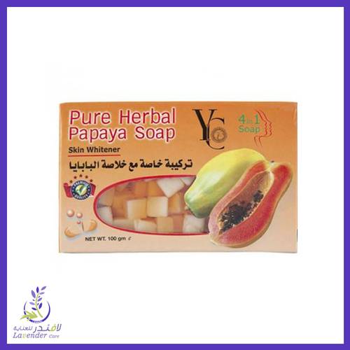 صابون البابايا بيور هيربال من واي سي 100 غم