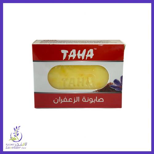 تاها صابونة الزعفران 125 جم