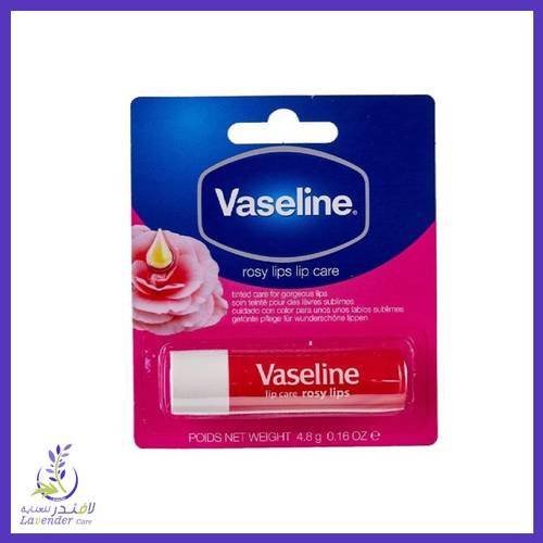 مرطب شفاه فازلين بالورد 4.8 غم