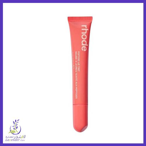 تنت ملمع ومرطب ومعالج للشفاه هايلي بيبر بدون رائحة من رود - peach pit