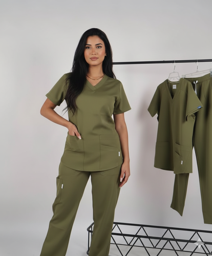 سكراب نسائي زيتي (Olive Green)