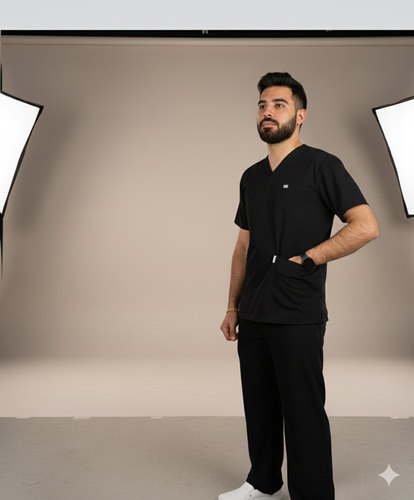 سكراب رجالي أسود (Black)