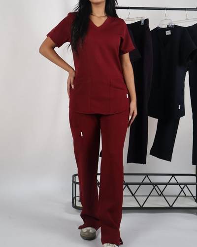 سكراب  نسائي خمري (Burgundy)