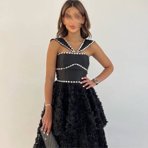 black ruffles
