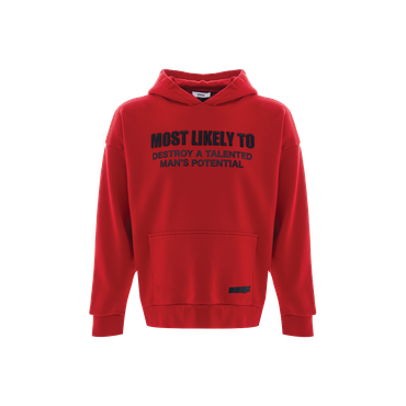 MOST LIKELY HOODIE-red