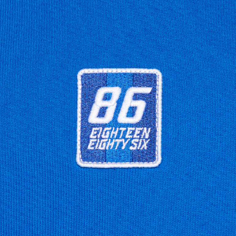 EIGHTEEN EIGHTY SIX CLASSIC HOODIE-BLUE